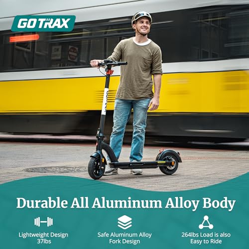 Electric Scooter with 500-650W Motor, 10"/11" Tires, 25-45 Miles Range, 20-38MPH Top Speed, Foldable D624