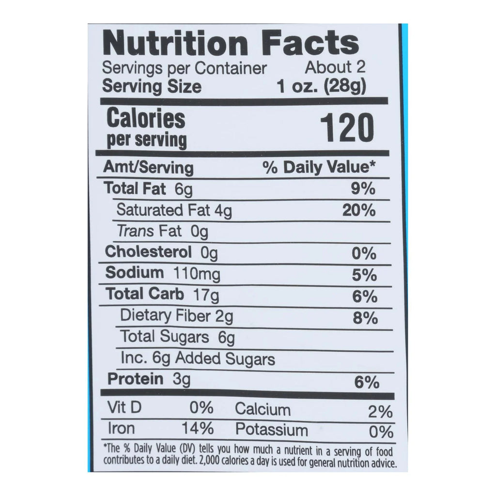 Dark Chocolate Sea Salt Crispy Quinoa Snack - Case of 12 - 2 OZ N1953