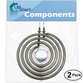 2-Pack 6 inch 4 Turns Surface Burner Element M487