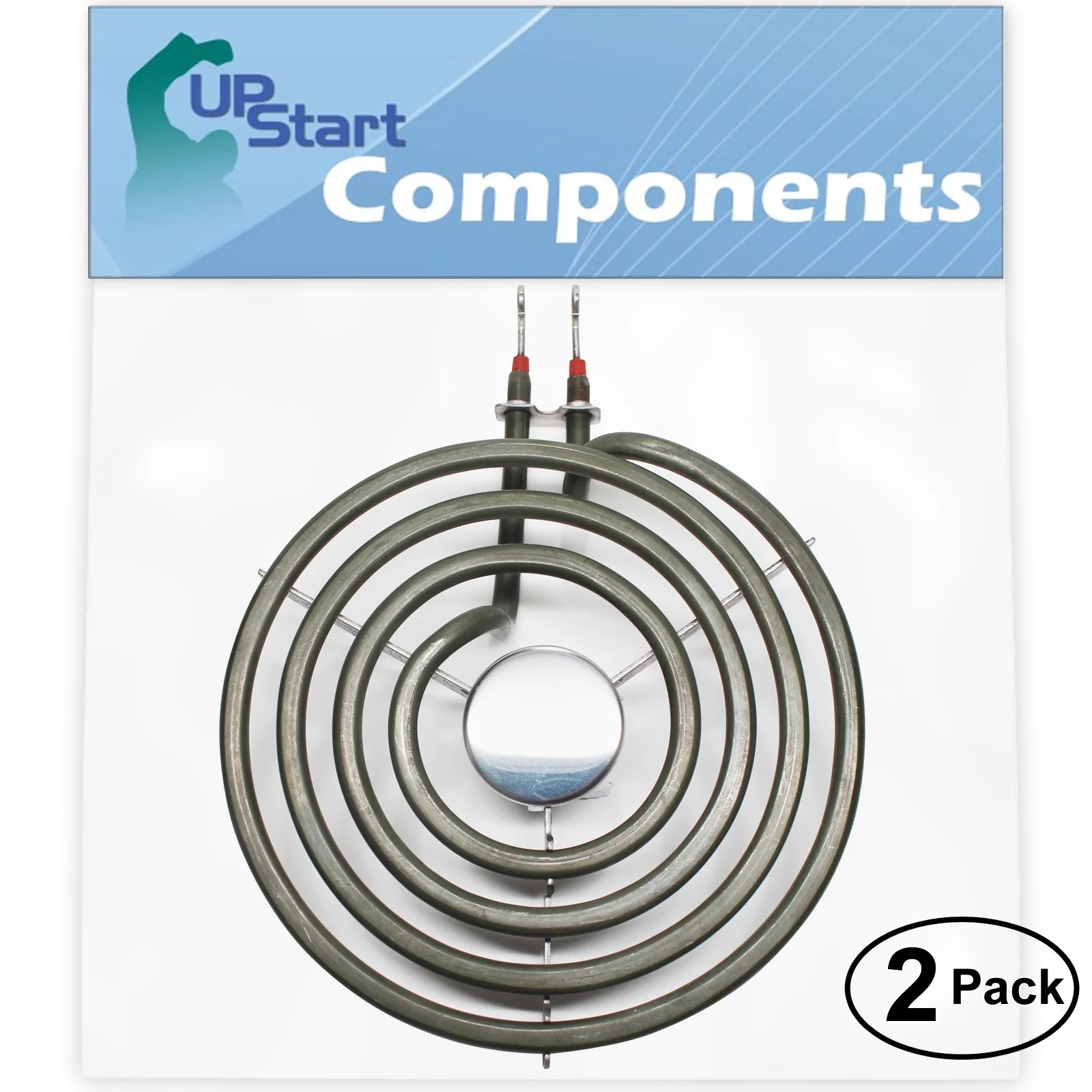 2-Pack 6 inch 4 Turns Surface Burner Element M487