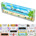 Custom Acrylic Nameplate Desk Plaque P4405