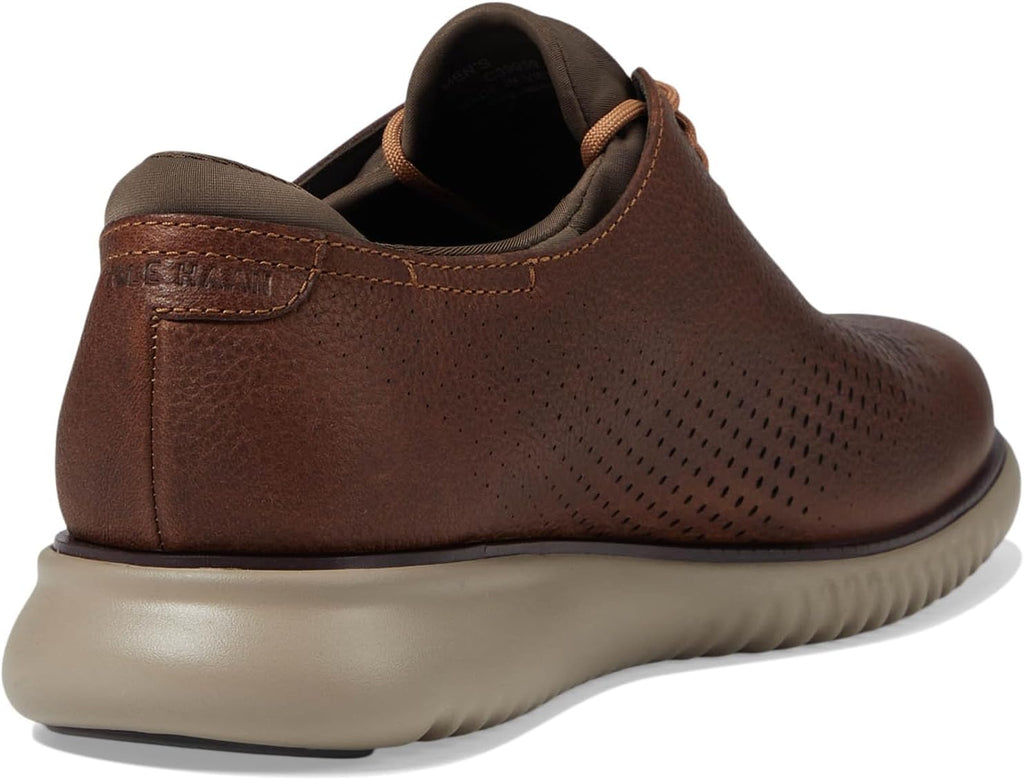 Pecan/Truffle Oxford Lined Shoes T1651