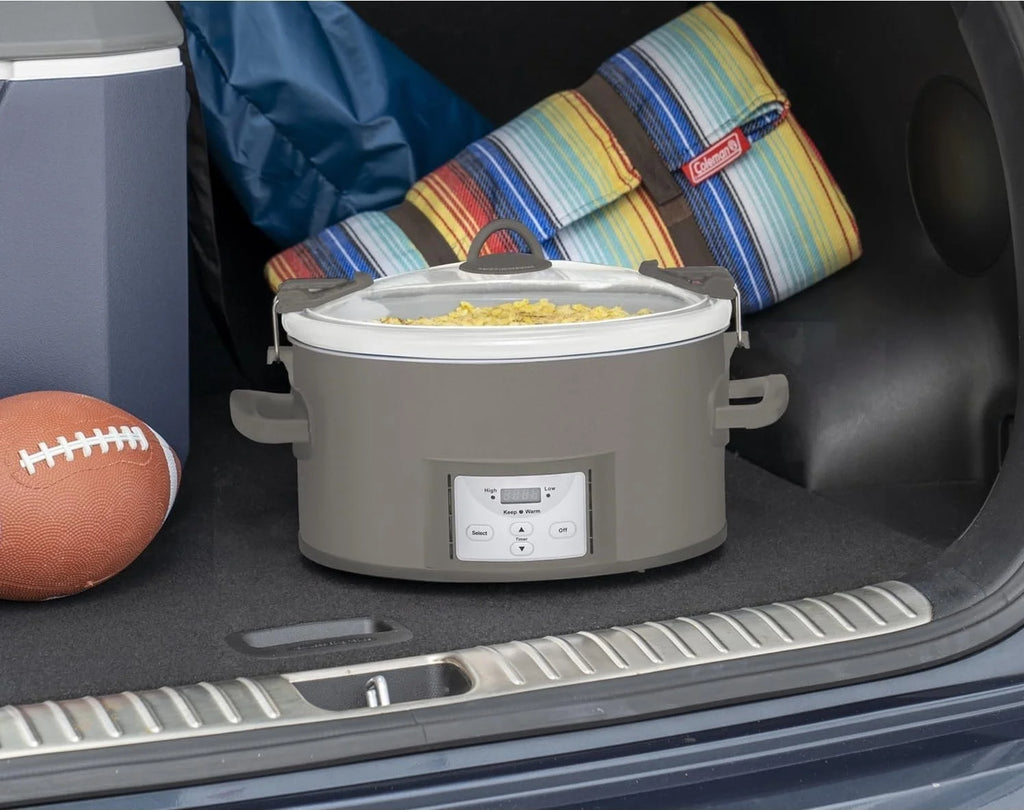 7-Quart Programmable Slow Cooker, Grey D40540