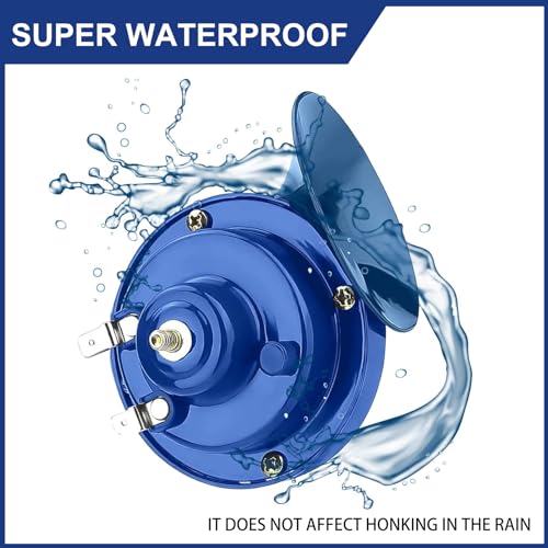 12V Waterproof Mini Size Car Air Snail Double Horn C1881
