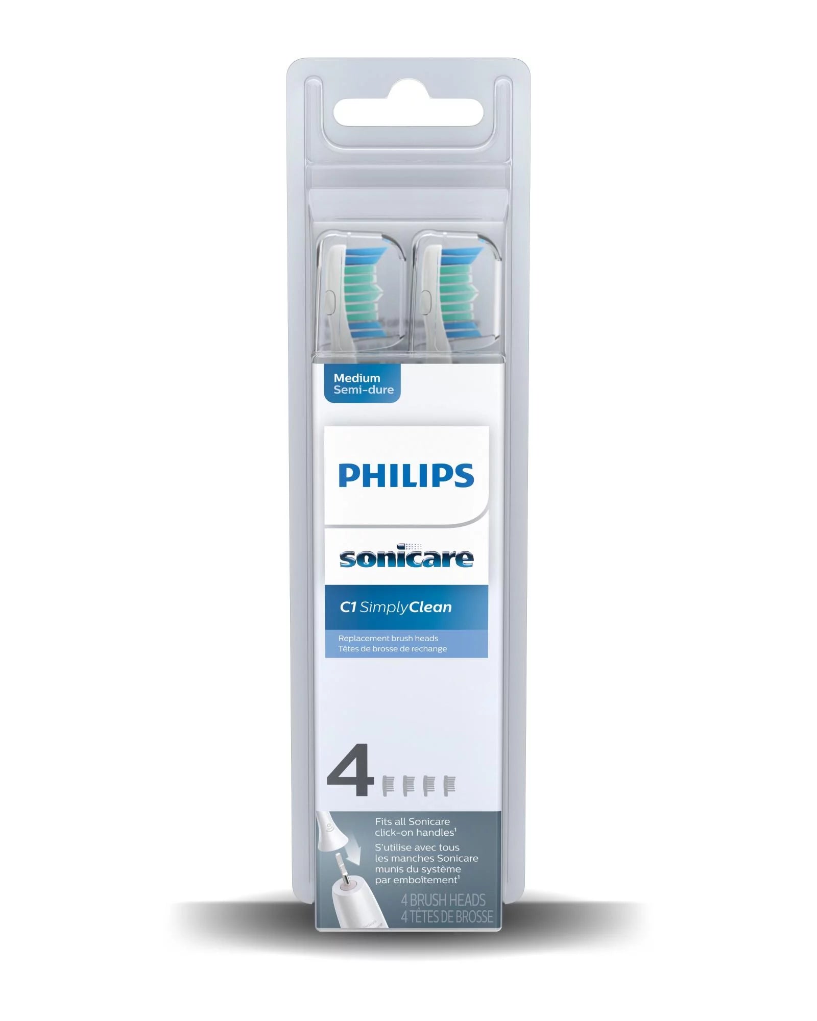 4 Pack Replacement Toothbrush Heads B9641