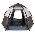 Waterproof Instant Camping Tent, 2/3/4 Person Double Layer Dome Tent B6264