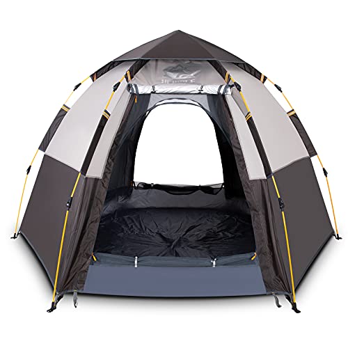 Waterproof Instant Camping Tent, 2/3/4 Person Double Layer Dome Tent B6264