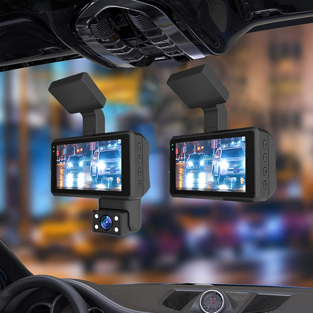 1080P FHD Front and Rear Dash Cam with Night Vision F840