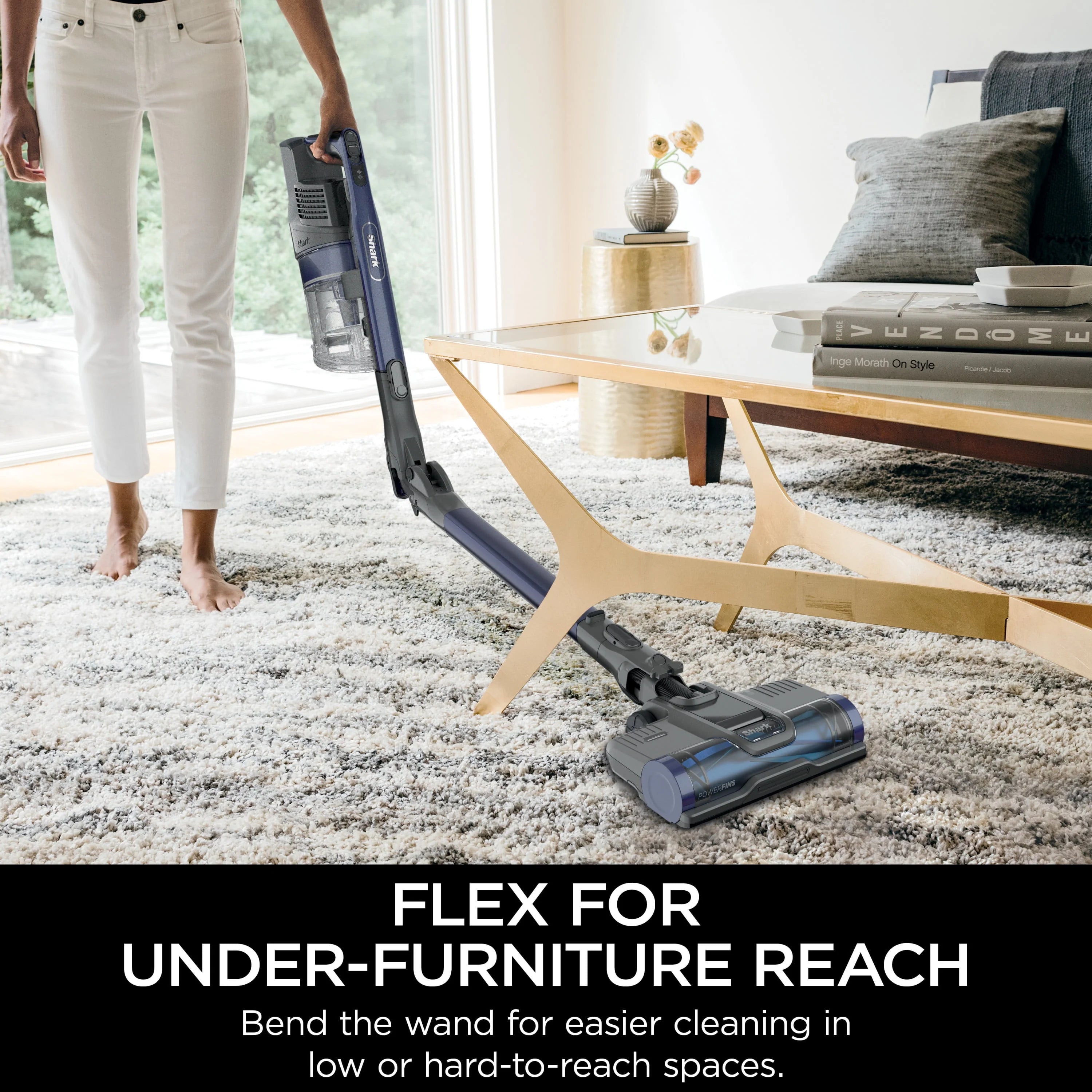 Blue Cordless Stick Vacuum A697