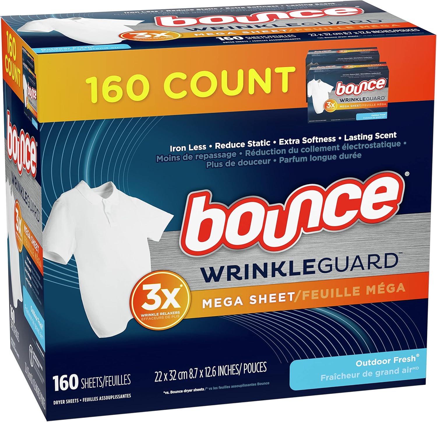 160 count Dryer Sheets I138581
