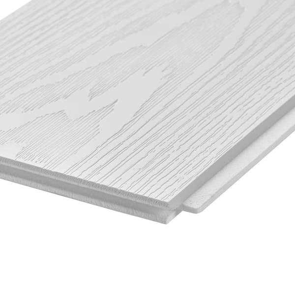6 in. x 4 ft. PVC Plank T&G White S191857
