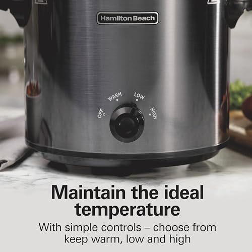 4 Quart Round Slow Cooker F63743