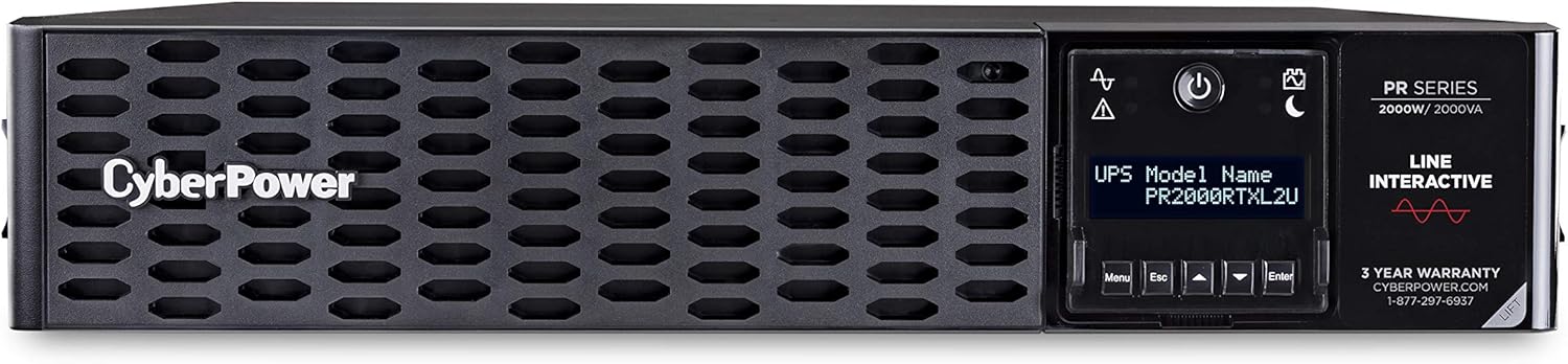 750VA 750W 8 Outlets 2U Rack Tower UPS System X553