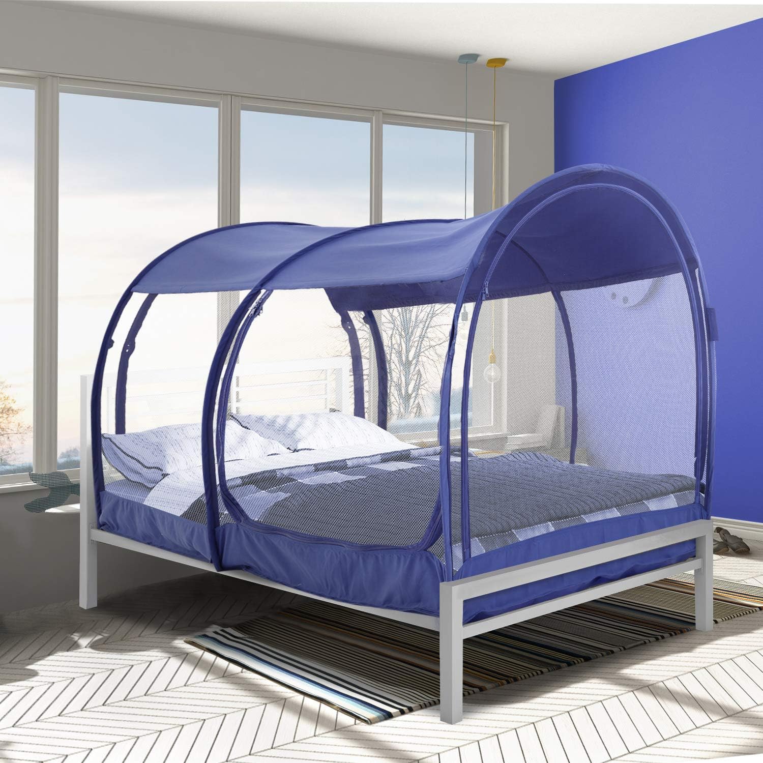 Twin Size Pop Up Bed Tent T563328
