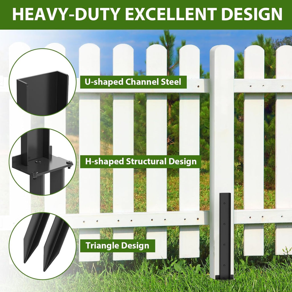 Heavy Duty Steel Fence Post Repair Kit E741