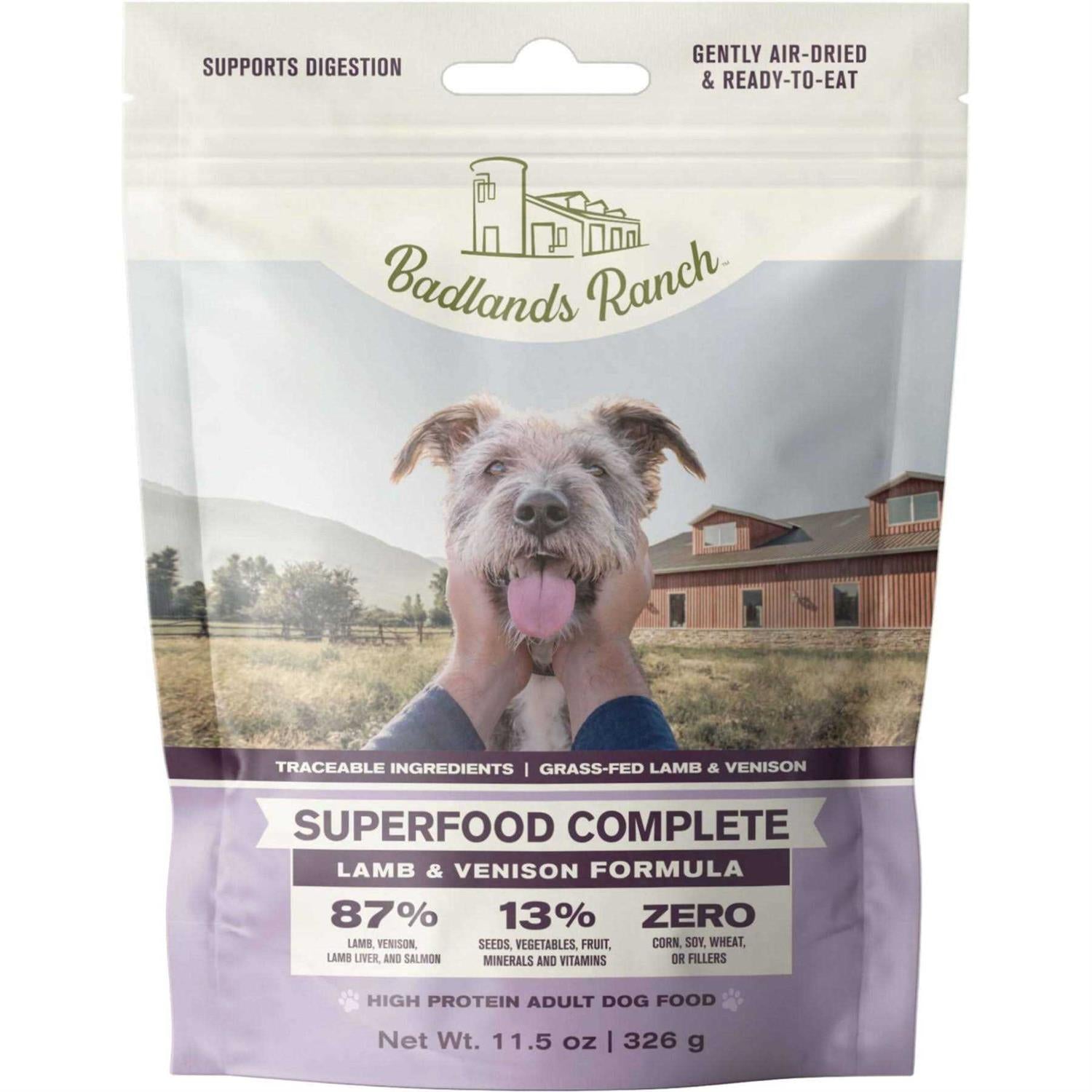 Air Dried Lamb & Venison Dog Food U449