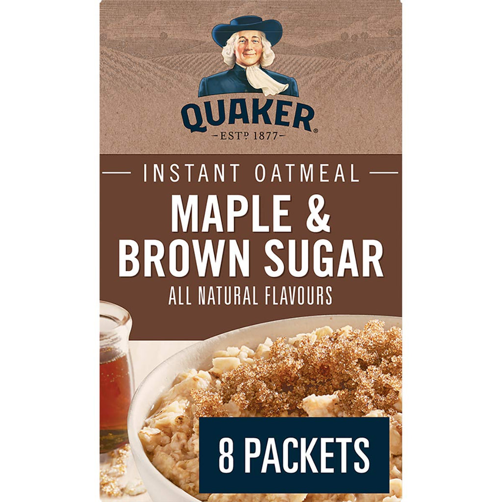 Maple and Brown Sugar Instant Oatmeal, 8ct, 344g M288