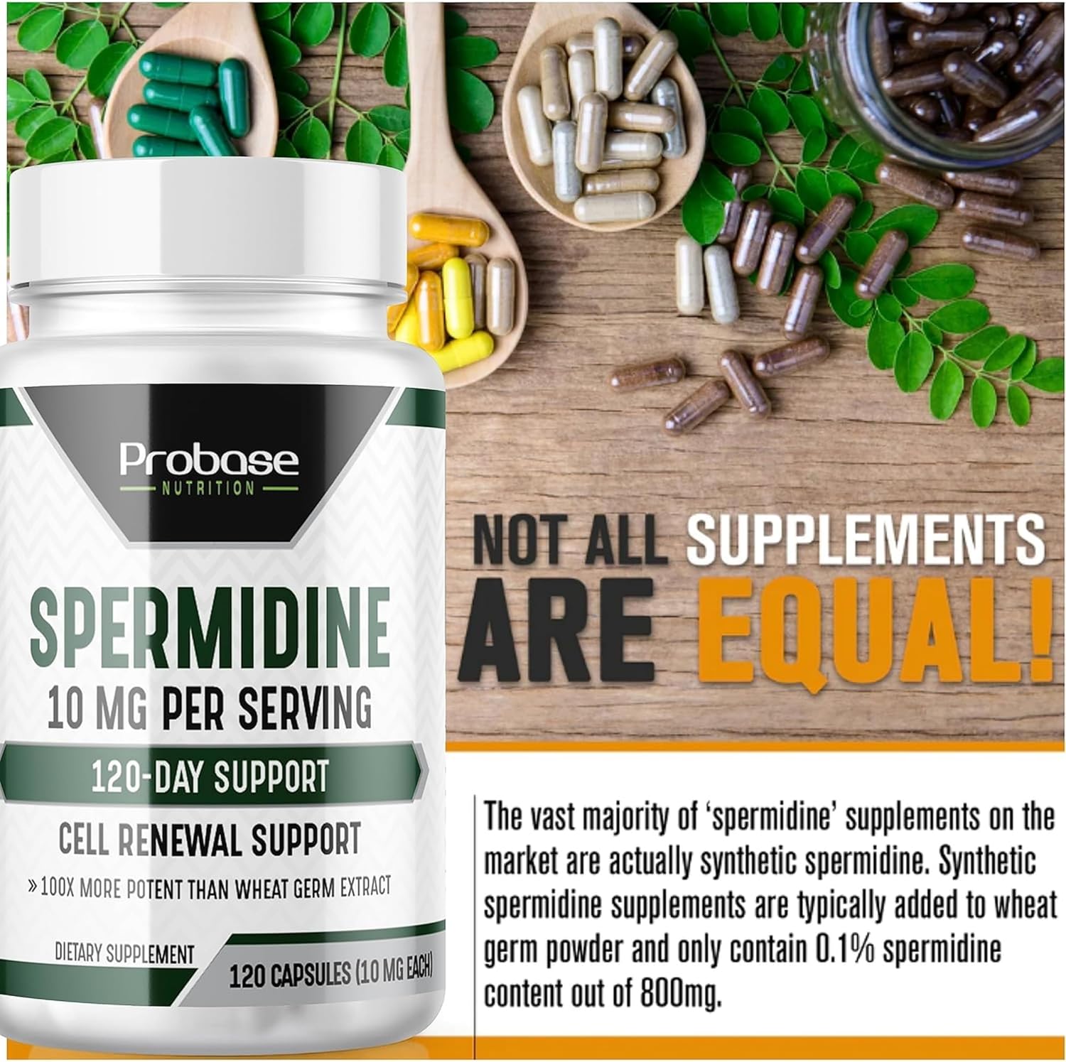 120 Capsules Spermidine W54253