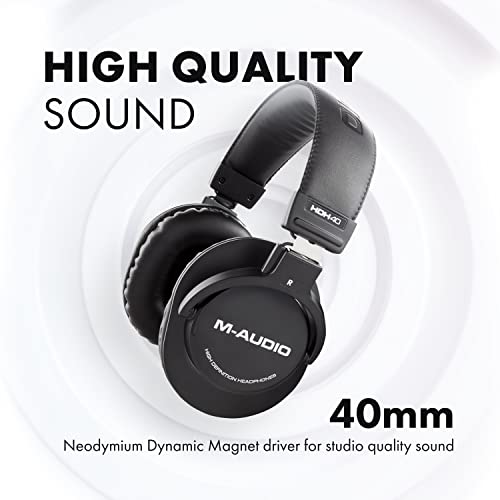 Expression Pedal and Over Ear Studio Headphones D821
