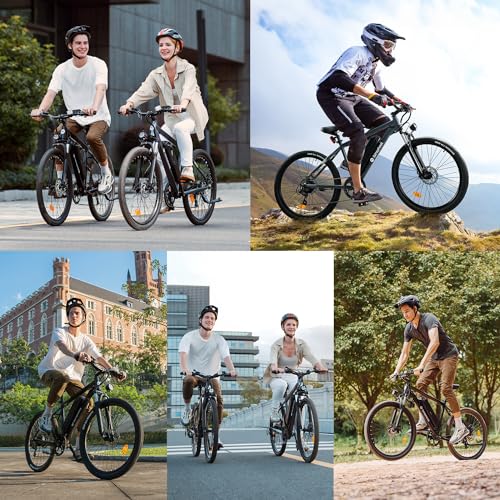26" Electric Mountain Bike with Removable Battery D90331