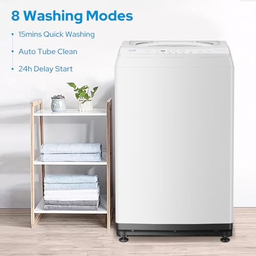 White Compact Full Automatic Portable Washer X5169