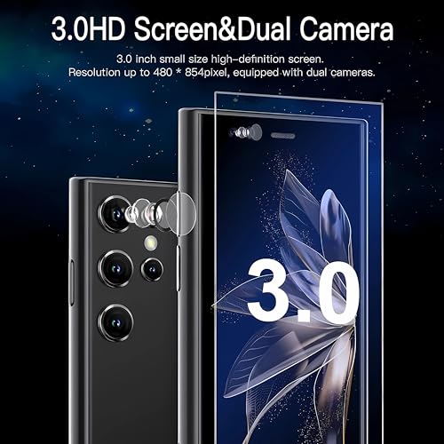 Mini Smartphone Android 3.0 inches Touch Screen 2gb ram 16gb ram Black J1534