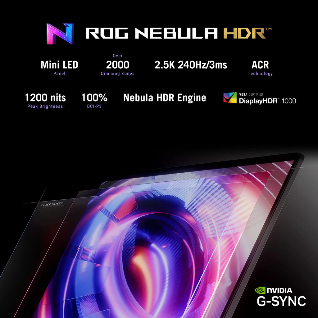 18in 240Hz Mini LED WQXGA Display Gaming Laptop D617