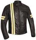 Leather Motorbike Motorcycle Jacket J417013