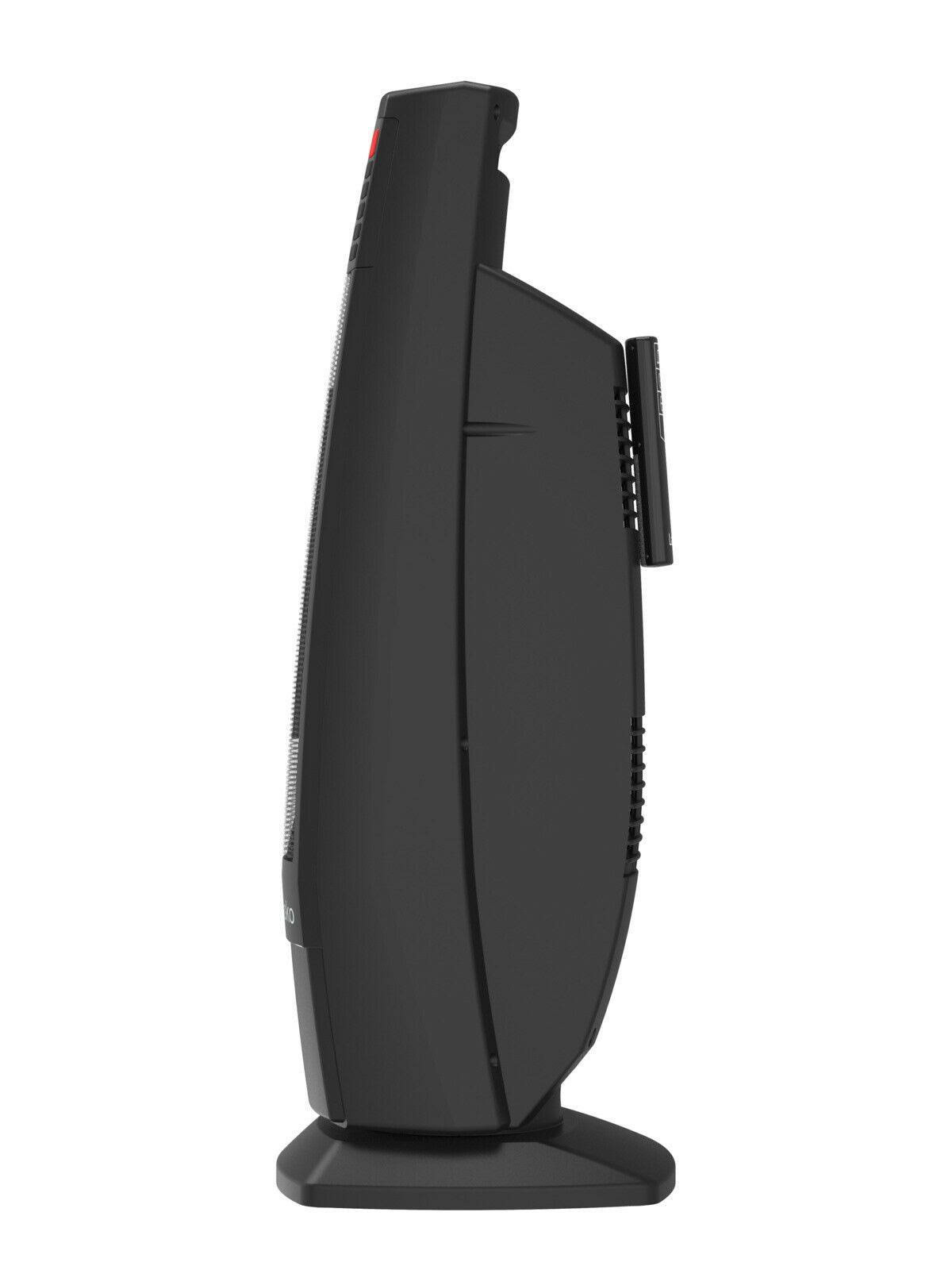 Black Ceramic Tower Space Heater D20896